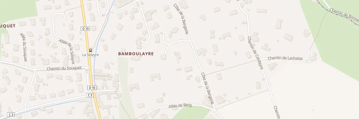 Plan du 26 Che de la Bergerie à Latresne