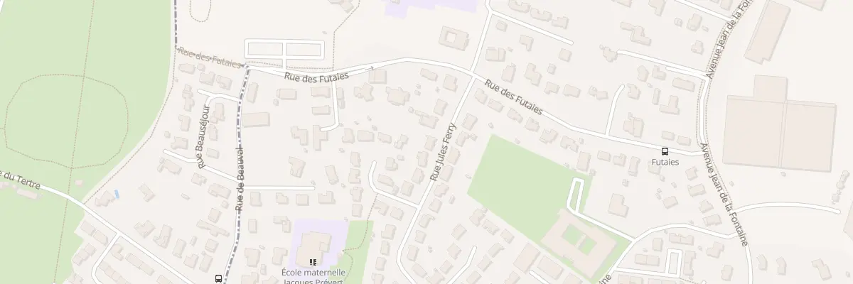 Plan du 22 Rue Jules Ferry à Carbon-Blanc