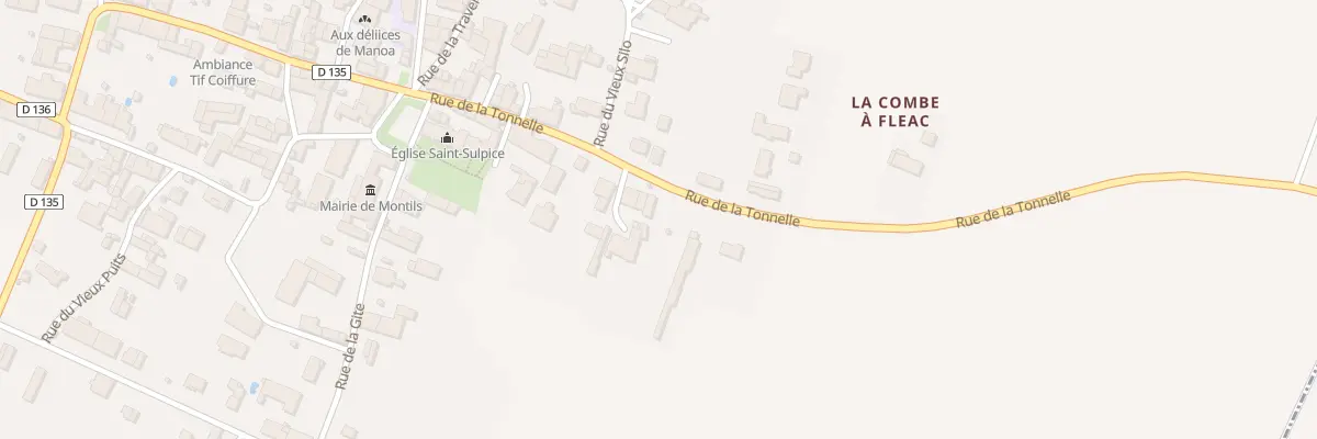 Plan du 3 Imp du Prieure à Montils