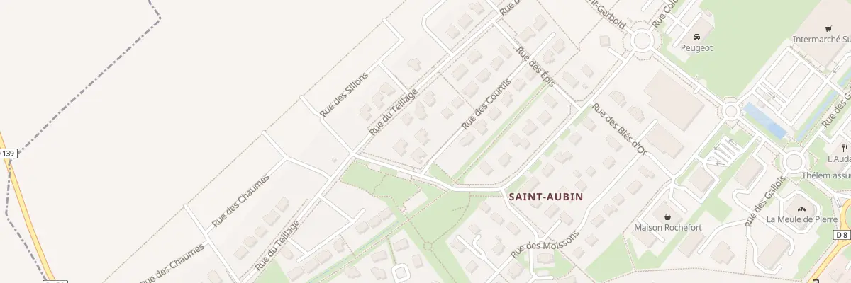 Plan du 3 Rue des Courtils à Évrecy