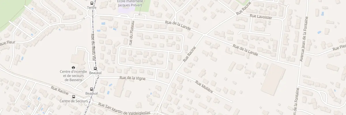 Plan du 7 Rue du Plateau à Carbon-Blanc