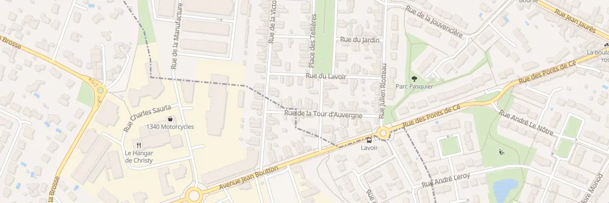 Plan du 24 Rue La Tour d’Auvergne à Trélazé