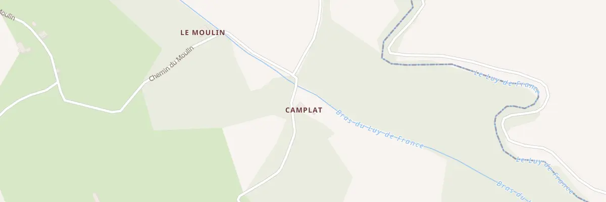 Plan du 790 Che du Moulin à Montagut