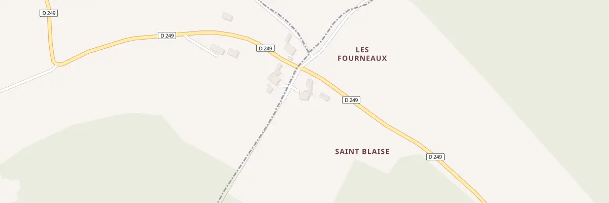 Plan du 3 Saint-Blaise à Marignac