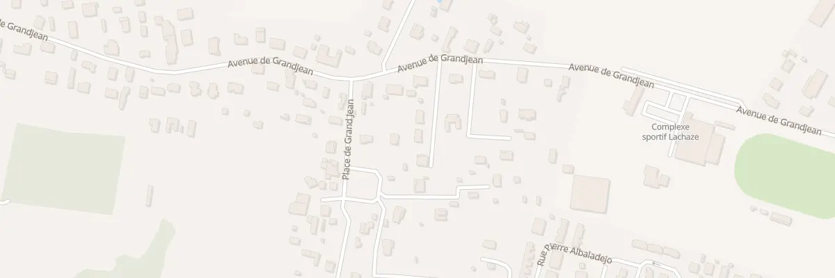 Plan du 24T Av de Grandjean à Ambarès-et-Lagrave