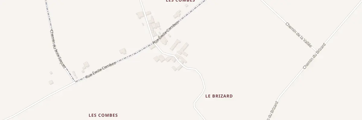 Plan du 38 Rue des Rentes à Dompierre-sur-Charente