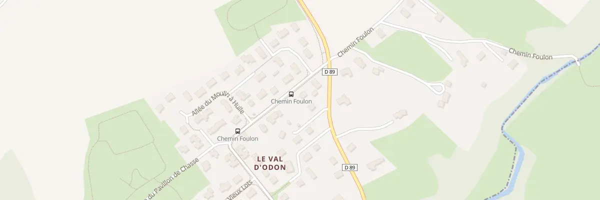 Plan du 1B Rue du Val d’Odon à Tourville-sur-Odon