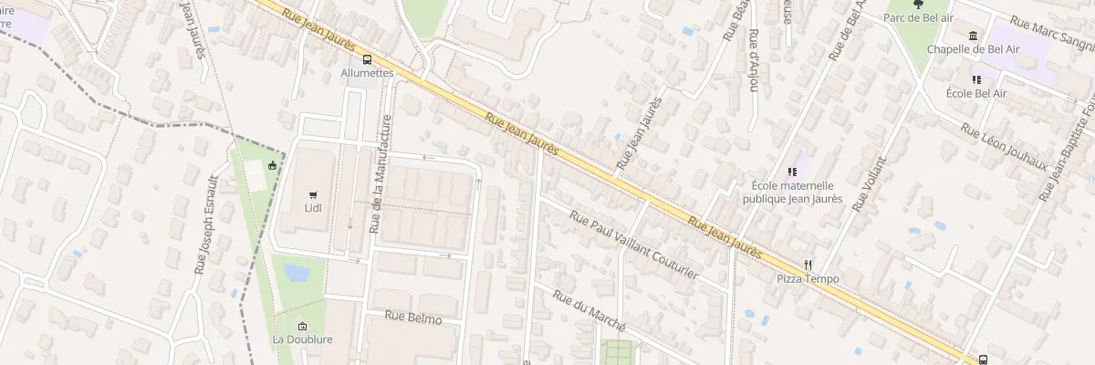 Plan du 3B Rue de la Victoire à Trélazé