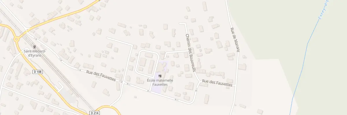 Plan du 8 Che des Bouvreuils à Saint-Léon