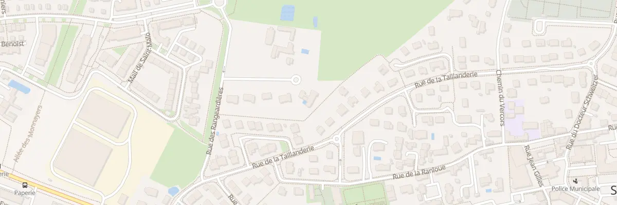 Plan du 10 Rue des Rangeardières à Saint-Barthélemy-d’Anjou
