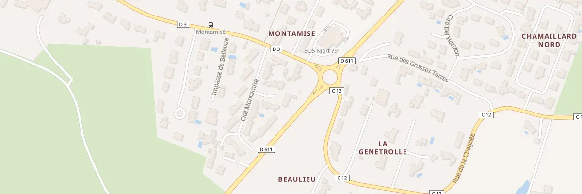 Plan du 9 Cité Montamisé à Bessines