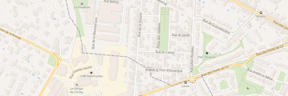 Plan du 59 Rue de la Victoire à Trélazé