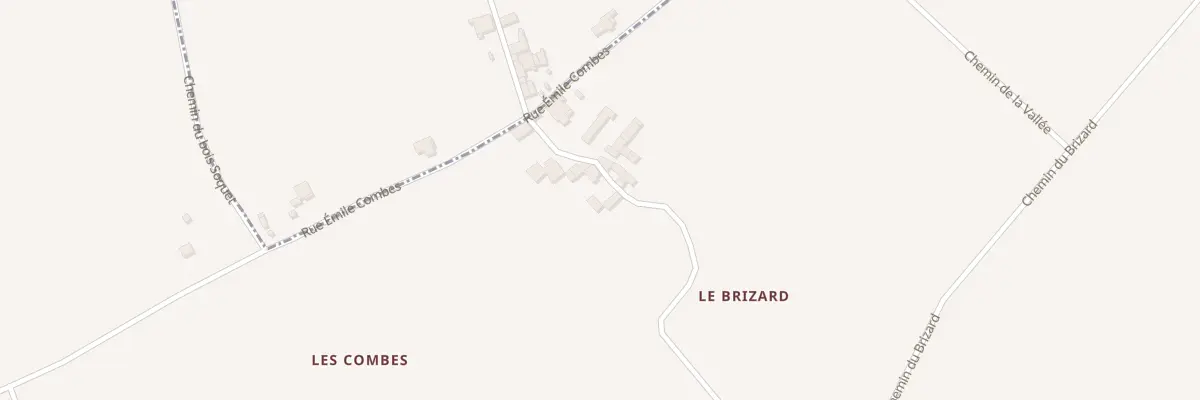 Plan du 39 Rue des Rentes à Dompierre-sur-Charente