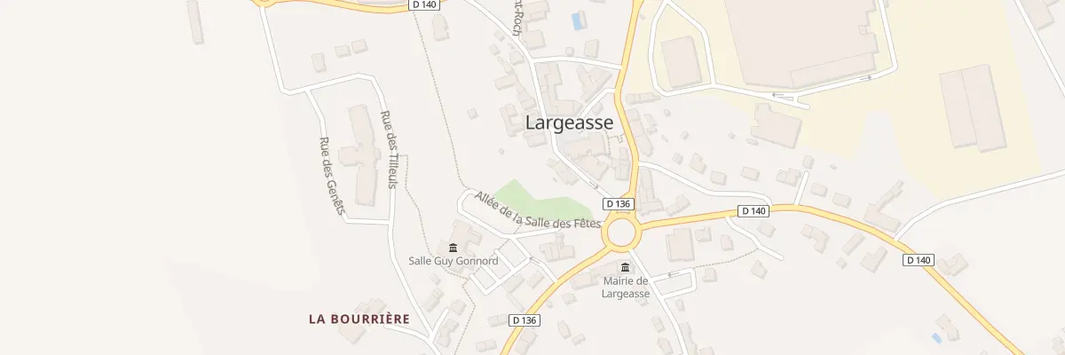 Plan du 3 Rue des Vieilles Forges à Largeasse