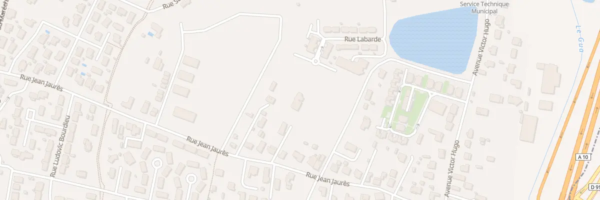 Plan du 23 Rue Jean Jaurès à Carbon-Blanc