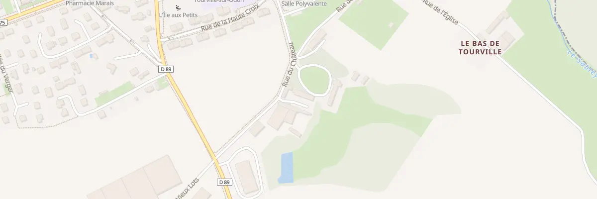 Plan du 7 Rue du Château à Tourville-sur-Odon