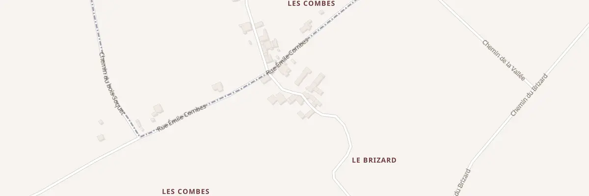 Plan du 43 Rue des Rentes à Dompierre-sur-Charente