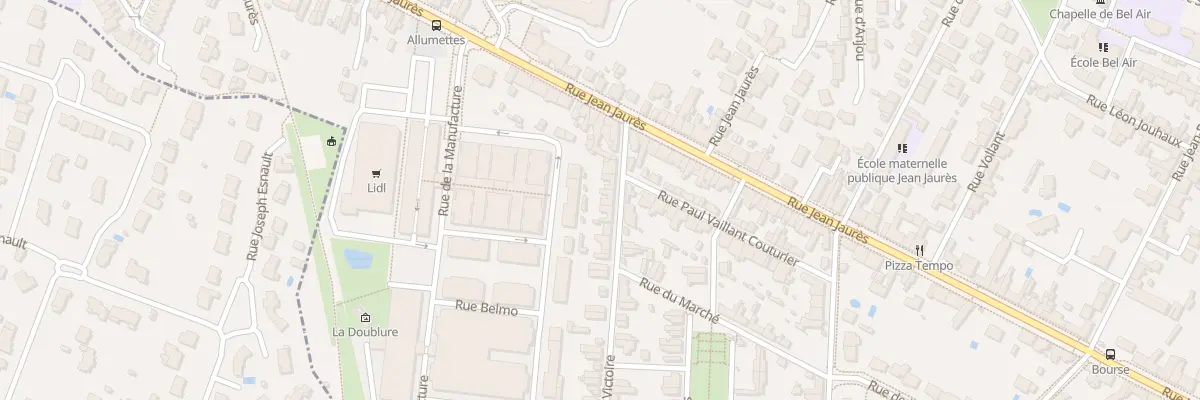 Plan du 10 Rue de la Victoire à Trélazé