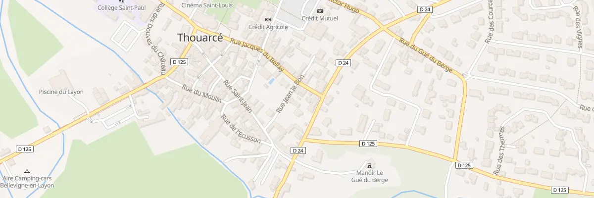 Plan du 17 Rue Jacques du Bellay à Bellevigne-en-Layon