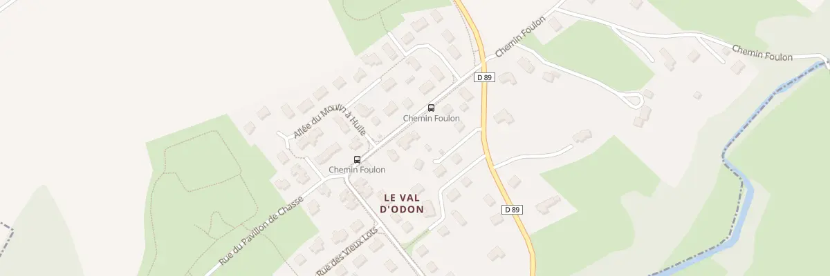 Plan du 1 Rue du Val d’Odon à Tourville-sur-Odon