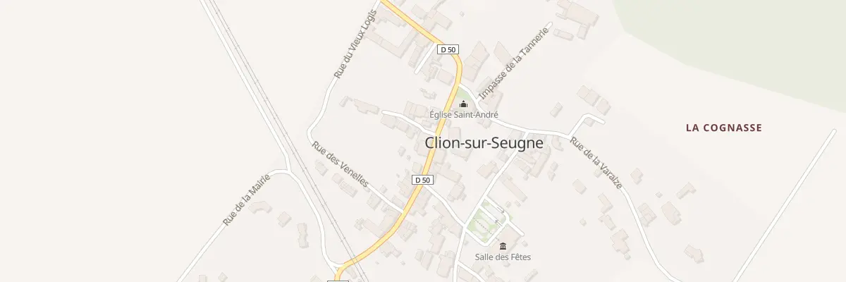 Plan du 1 Imp de la Forge à Clion