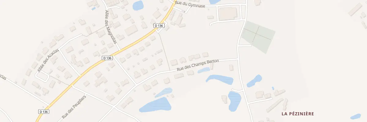 Plan du 8 Rue des Champs Berton à Largeasse