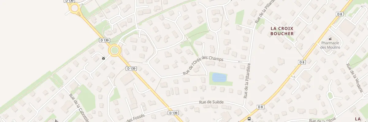 Plan du 14 Rue de l’Orée des Champs à Évrecy