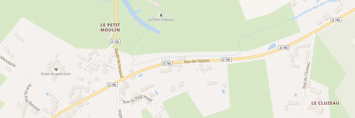 Plan du 57 Rue de l’Autize à Béceleuf