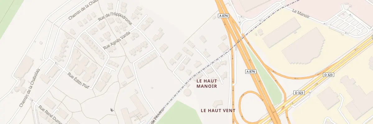 Plan du 18 Rue Gisèle Halimi à Écouflant