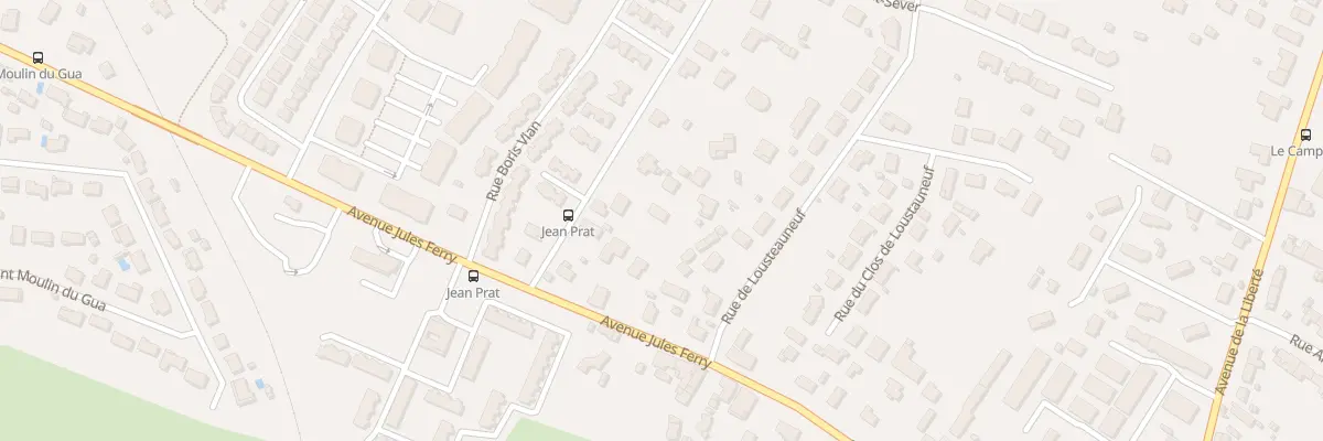 Plan du 3B Rue Jean Prat à Ambarès-et-Lagrave