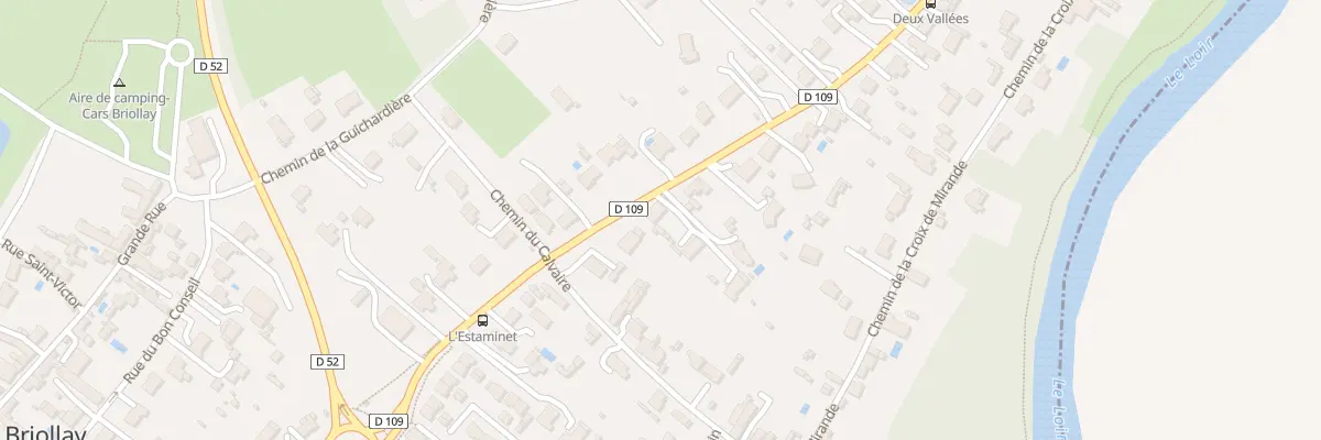 Plan du 12 Rte des Varennes à Briollay