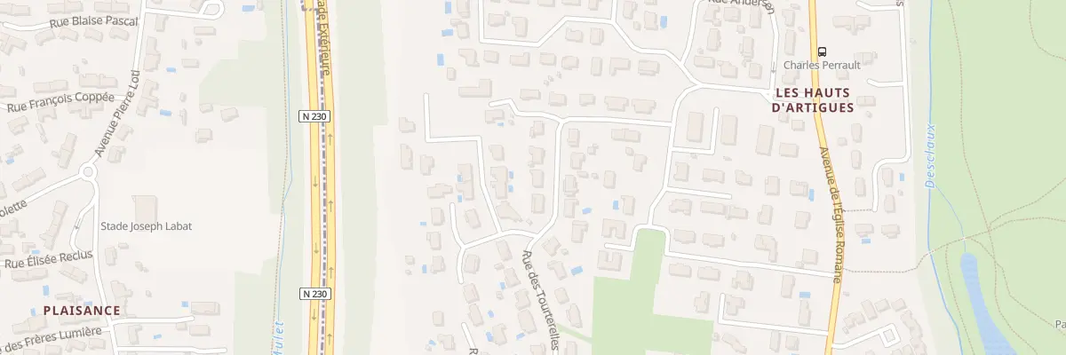 Plan du 12 Rue des Tourterelles à Artigues-près-Bordeaux