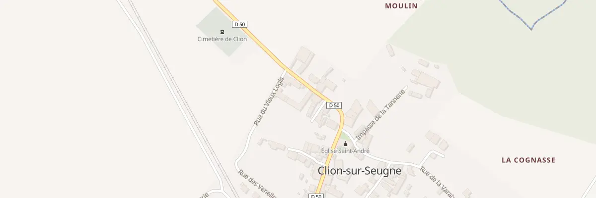 Plan du 49 Av Saint-André à Clion