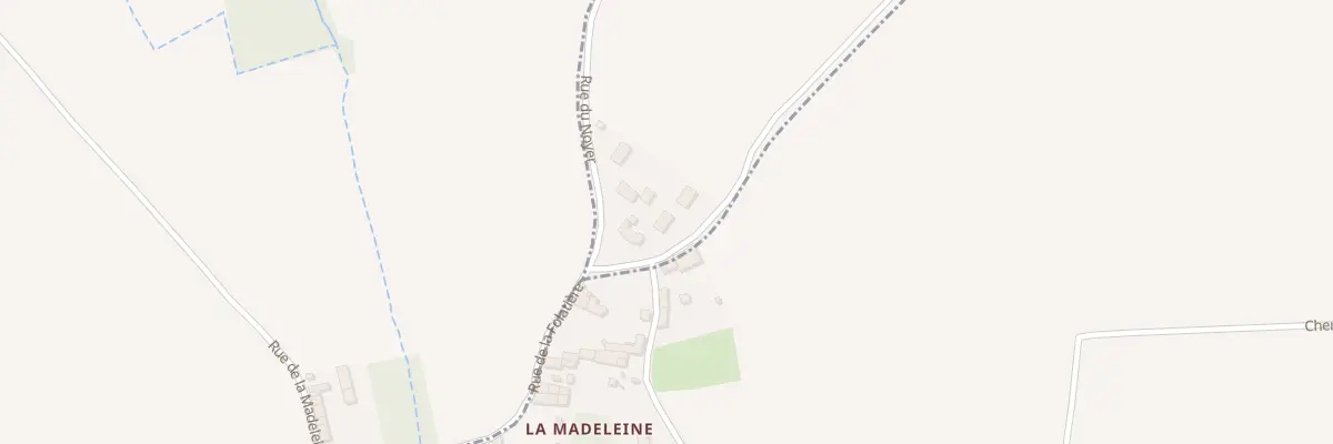 Plan du 1 Rue de Chagnaudet à Antezant-la-Chapelle
