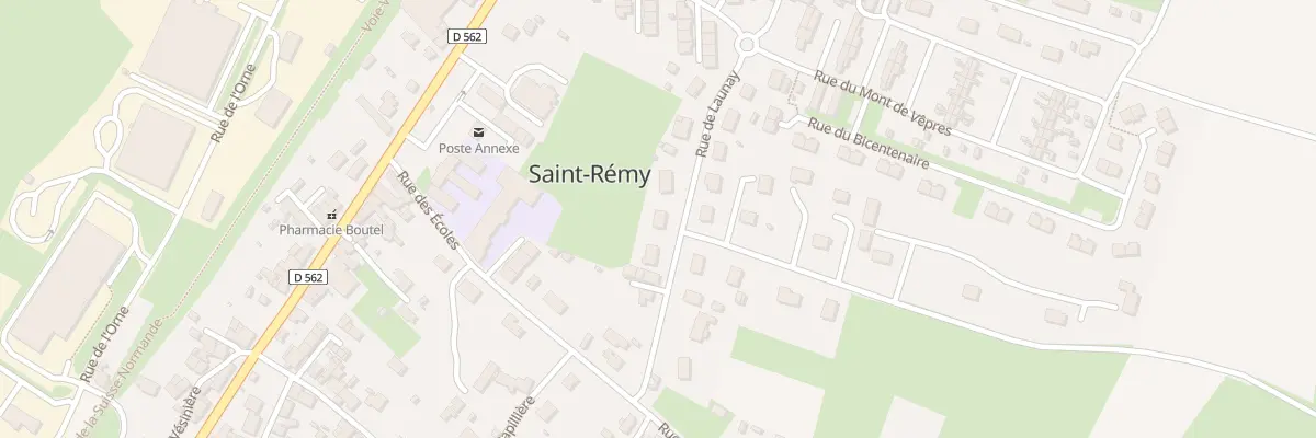 Plan du 11 Rue de Launay à Saint-Rémy