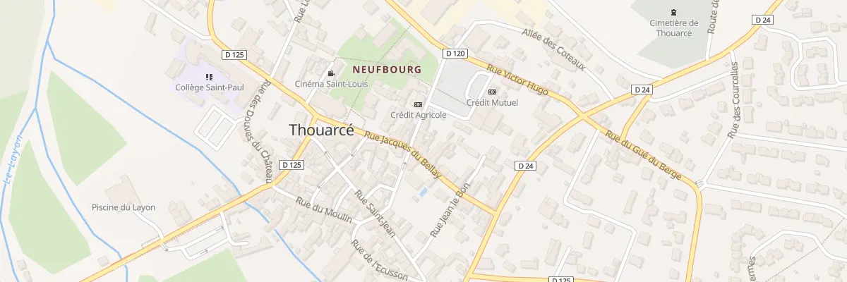 Plan du 3 Rue des Trois Rois à Bellevigne-en-Layon