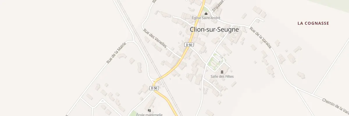 Plan du 11 Av Saint-André à Clion