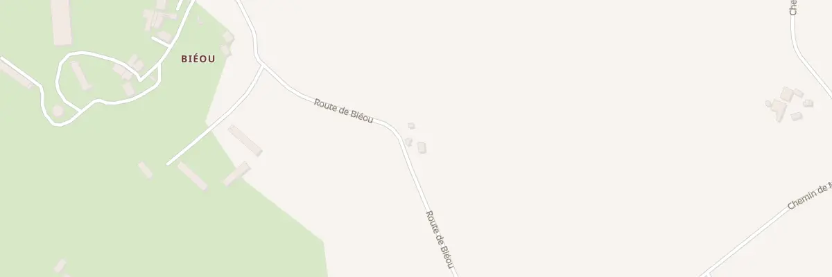 Plan du 565 Rte de Bieou à Mant
