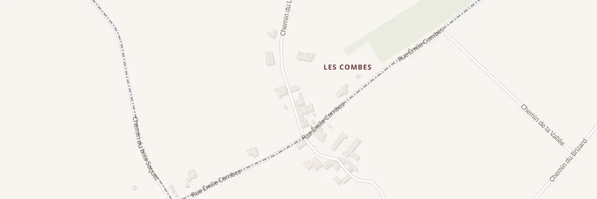 Plan du 3 Che du Lavoir à Saint-Sauvant