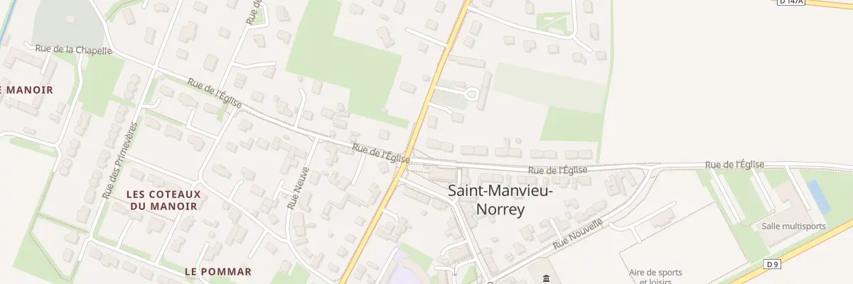 Plan du 2 Rue du Perron à Saint-Manvieu-Norrey