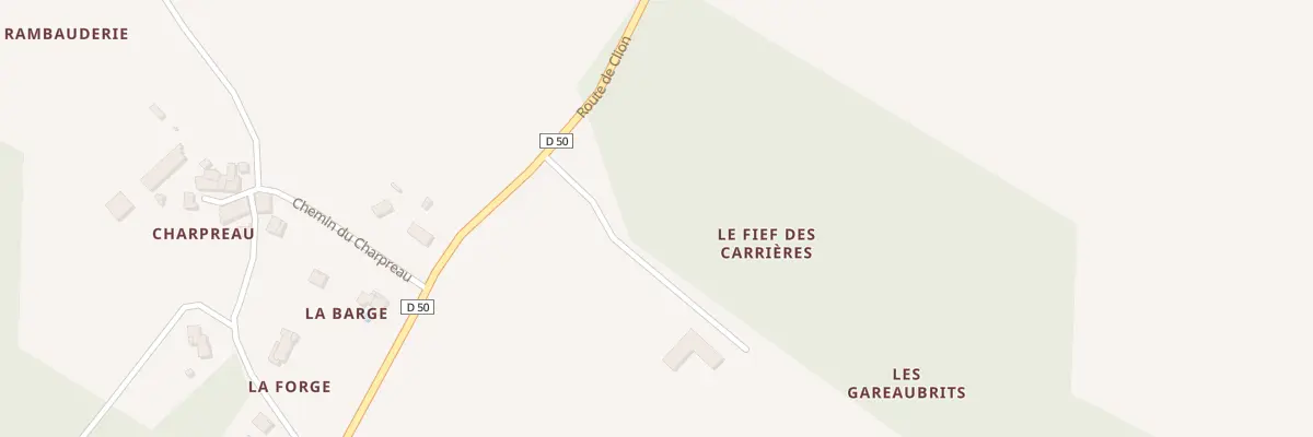 Plan du 44 Le Fief des Carrieres à Guitinières