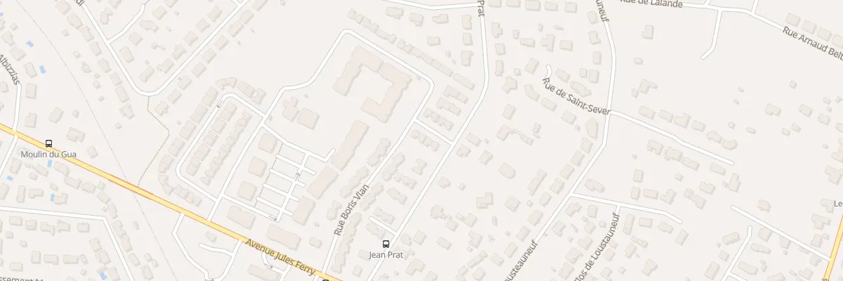 Plan du 4 Rue Coluche à Ambarès-et-Lagrave