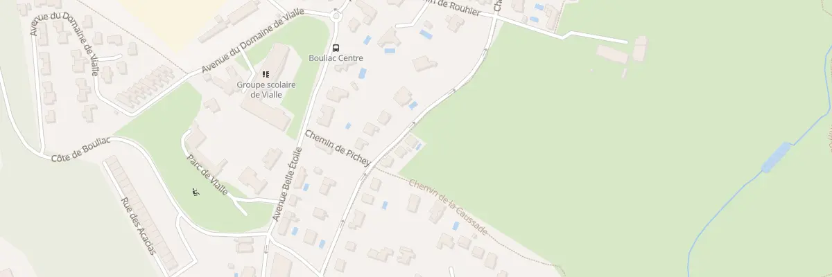 Plan du 26 Che de Malus à Bouliac