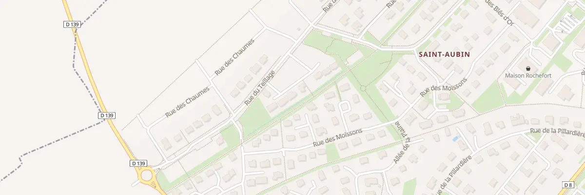 Plan du 8 Rue des Vergers à Évrecy
