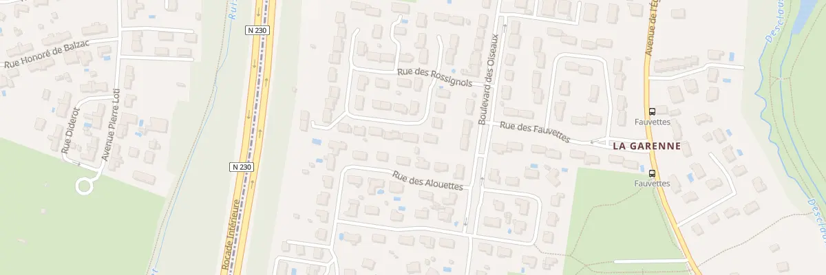 Plan du 9 Rue des Chardonnerets à Artigues-près-Bordeaux
