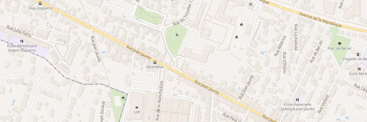 Plan du 4 Rue du Quatorze Juillet à Trélazé