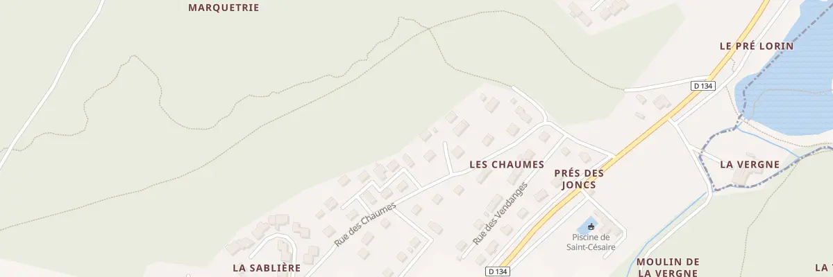 Plan du 5069B Les Chaumes à Saint-Césaire