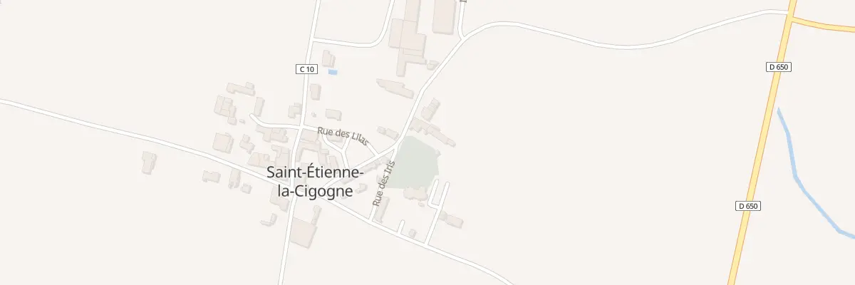 Plan du 8 Rue des Chardonnerets à Plaine-d’Argenson