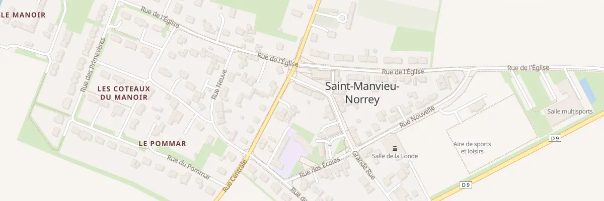 Plan du 4 Gr Grande Rue à Saint-Manvieu-Norrey