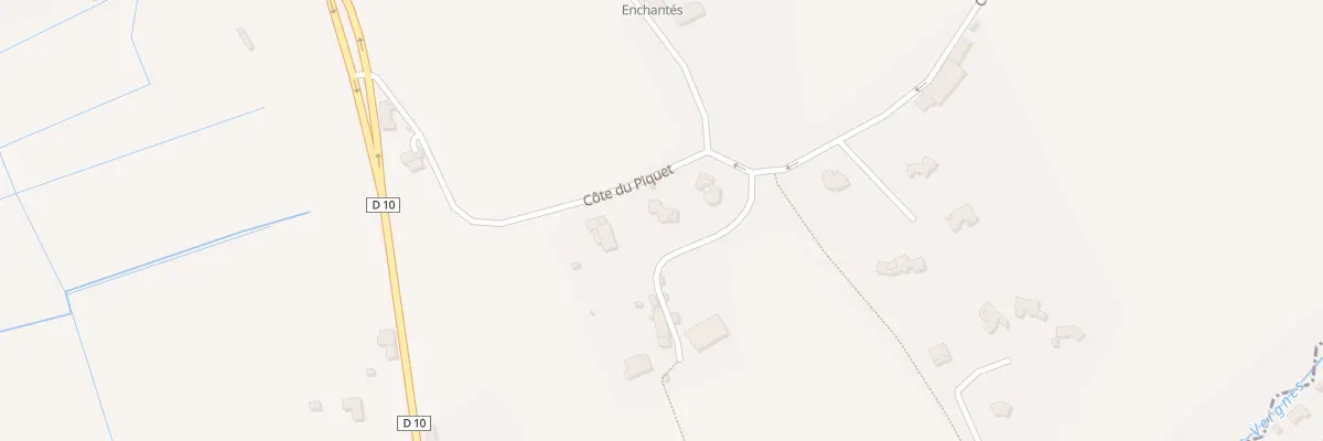 Plan du 8 Che du Canton de Piquet à Bouliac